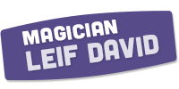 Kelowna Magician Leif David Logo